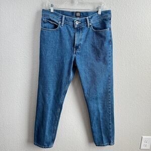BDG Dad Slim Fit Jeans Men's 32x32 Mid Rise Ankle Medium Wash Cotton Classic